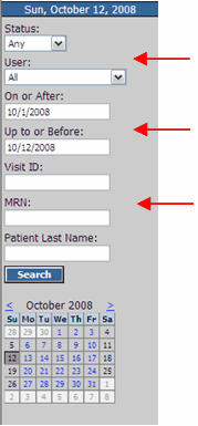 Schedule filters