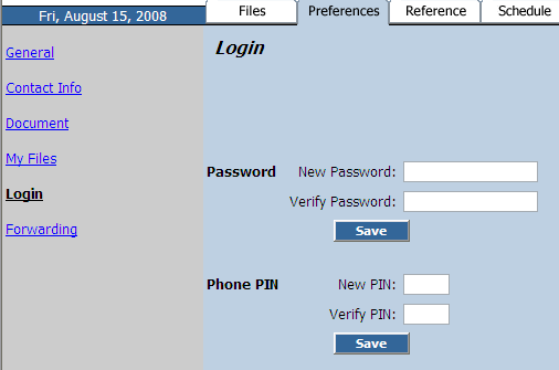 Scribe Lite Preferences Login